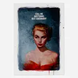Call Me Anything But Ordinary by The Connor Brothers, 2021, giclée in colors with screenprinted varnish, sold Nov 2023
