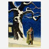 Jamie Wyeth, La Bohème (from the Metropolitan Opera portfolio), 1978, lithograph in colors