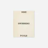 Nine Swimming Pools and A Broken Glass by Ed Ruscha, 4-color offset printing on white paper, sold Nov 2023