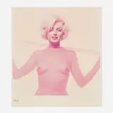 Bert Stern, "Not Bad for 36" (from The Last Sitting), c-print on Kodak