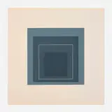 Gray Instrumentation Il (from the Gray Instrumentation I portfolio) by Josef Albers, 1974, screenprint in colors, sold Aug 2024