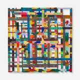 Alan Shields, Untitled (Tight Lattice)