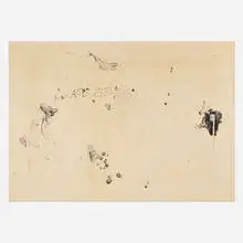 Brush After Eating by Jim Dine, 1963, lithograph in colors, sold Aug 2024