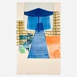 Robert Rauschenberg, Plate IV (from the Glacial Decoy series)