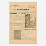 Yves Klein, Le Dimanche 27 Novembre 1960