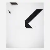 Wade Guyton, X Poster (Untitled, 2007, Epson UltraChrome inkjet on linen, 84 x 69 inches, WG1999), 2015, Epson Ultrachrome inkjet