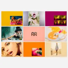 Miles Aldridge, Carousel, 2013, lithograph and screenprint in colors on Hello Gloss
