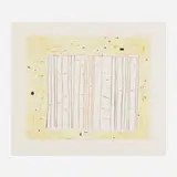 Gene Davis, Yellow Jack, 1979, lithograph in colors