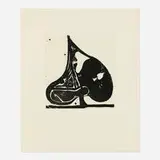 Richard Diebenkorn, Sugarlift Spade (from the Five Spades portfolio)