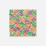 Jasper Johns, Cross Hatch, 1977, screenprint in colors on Patapar printing parchment