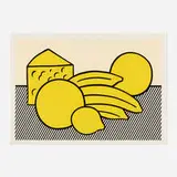 Roy Lichtenstein, Yellow Still Life (from the Six Still Lives series), 1974, lithograph and screenprint in colors on BFK Rives