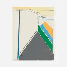 Richard Diebenkorn, Untitled (Ocean Park), 1969, lithograph in colors