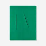 Lucio Fontana, Concetto spaziale, 1959, lithograph in colors
