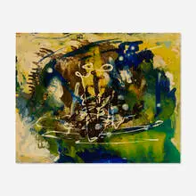 Joseph Meierhans, Untitled, acrylic on board
