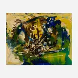 Joseph Meierhans, Untitled, acrylic on board