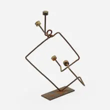 Paul Kasper, Untitled, c. 1968, welded steel