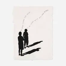 Jaume Plensa, Thinking on Blake, 1989, etching