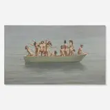 Harry Holland, Boat Mist II, 2014, oil on canvas