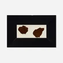 Tony Tasset, Domestic Abstraction, 1986, wood, paint, fur