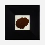 Tony Tasset, Domestic Abstraction, 1986, wood, paint, fur, artist's frame