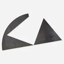 James Reineking, Quadrant with 90° Mass Displacement II, galvanized steel
