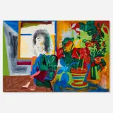 David Sharpe, Untitled, 2013, oil on canvas, pencil