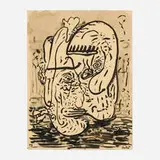 Jim Lutes, The Conjoined, 1993, ink on Sakamoto