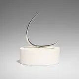 José de Rivera, Untitled Construction, c. 1950, stainless steel, painted wood