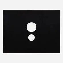 Gerald Kamitaki, Untitled, 1991, acrylic on paper with cut-outs