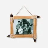 Robert Beck, The Family Photograph (Christmas 1968), 2000, C-print in artist-made deer hoof frame