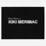 Jay Heikes, Mariah Robertson is Kiki Merimac, 2005, charcoal and glitter on photocopy
