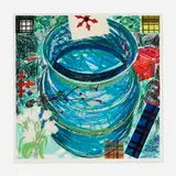 Jennifer Bartlett, Water (from the Elements series), 1992, aquatint in colors