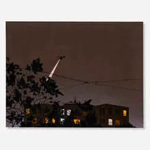 Erik Bensen, Study for Everlong, 2008, acrylic on canvas