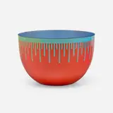 Richard Anuszkiewicz, Untitled (Bowl), 1976, enameled steel