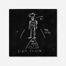 Jean-Michel Basquiat, The Offs First Record LP, vinyl
