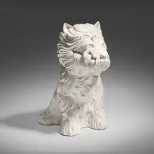 Jeff Koons, Puppy (Vase), 1998, glazed porcelain