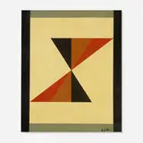 Charles Frederic Ramsey, Untitled, 1948, oil on board