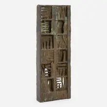 William Tarr, Maquette for Gates of the Six Million, c. 1970, bronze