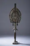 Untitled by American School, MASK, mixed media - Height: 54 1/2 in, sold May 2012