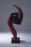American School, Untitled, ABSTRACT, bronze and mixed media - Height: 40 1/2