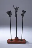 Jay Hall Carpenter, Three Male Figures, Bronze - Height: 32 in