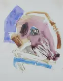 Helene McKinsley Herzbrun, Abstract, Monotype print