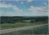 Jay Brooks, Rural Route, Pastel