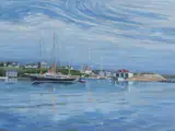 Harold Carl Geyer, Menemsha, Oil on canvas