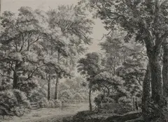 Antonie Waterloo, Country Road, COUNTRY ROAD, etching; first state with trimmed margins in good condition