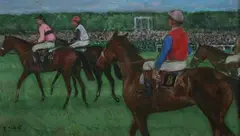 François Gall, Longchamp, Oil on canvas