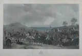 Francis Grant, The Meet At Melton, Hand-colored engraving, by W