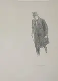 Sarah Churchill, The Last Cavalry Charge, Lithograph with embossing - Two