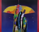 John Nieto, Shooting Star, Color serigraph