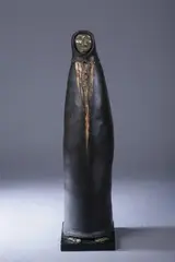Naida Seibel, Guardian, Clay and Bronze - Height: 39 in